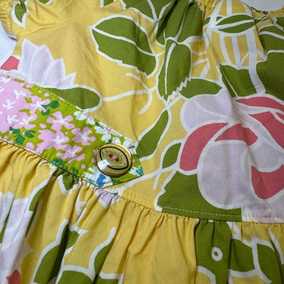 MATILDA JANE YELLOW FLORAL GIRLS DRESS SIZE 6 - Picture 3 of 4